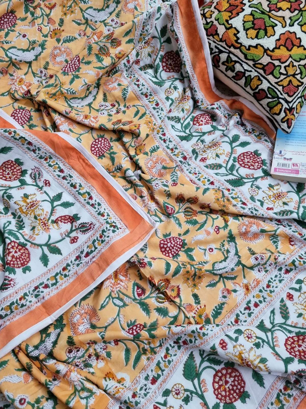 Blockprint Cotton Dohar