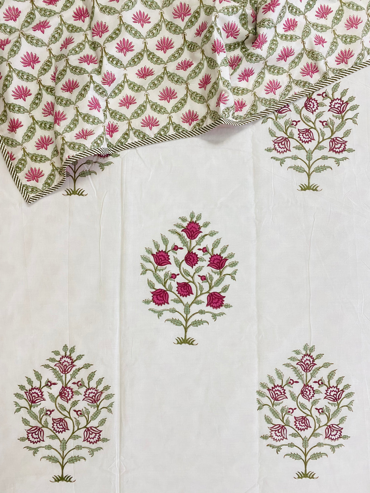 Blockprint Cotton Dohar