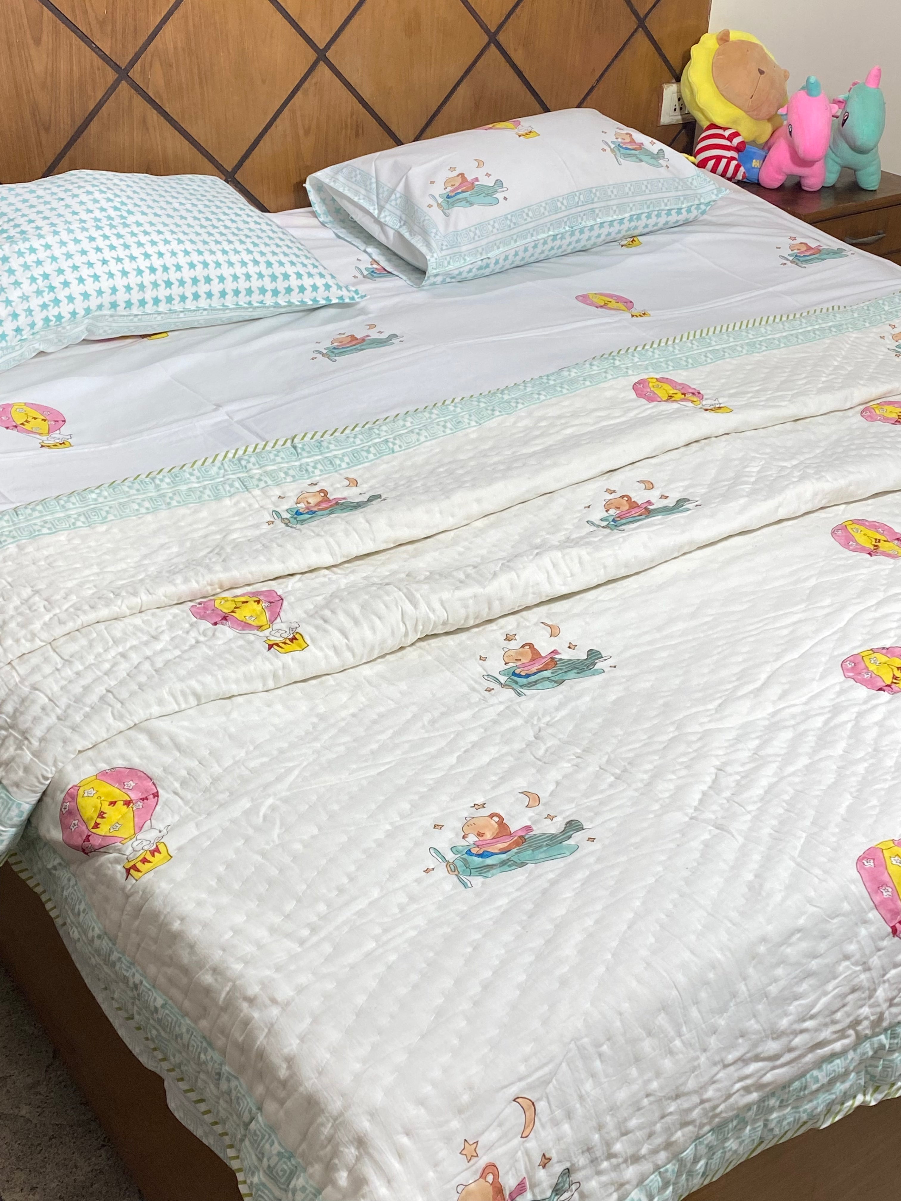 Hot Air Balloon Bedding Set