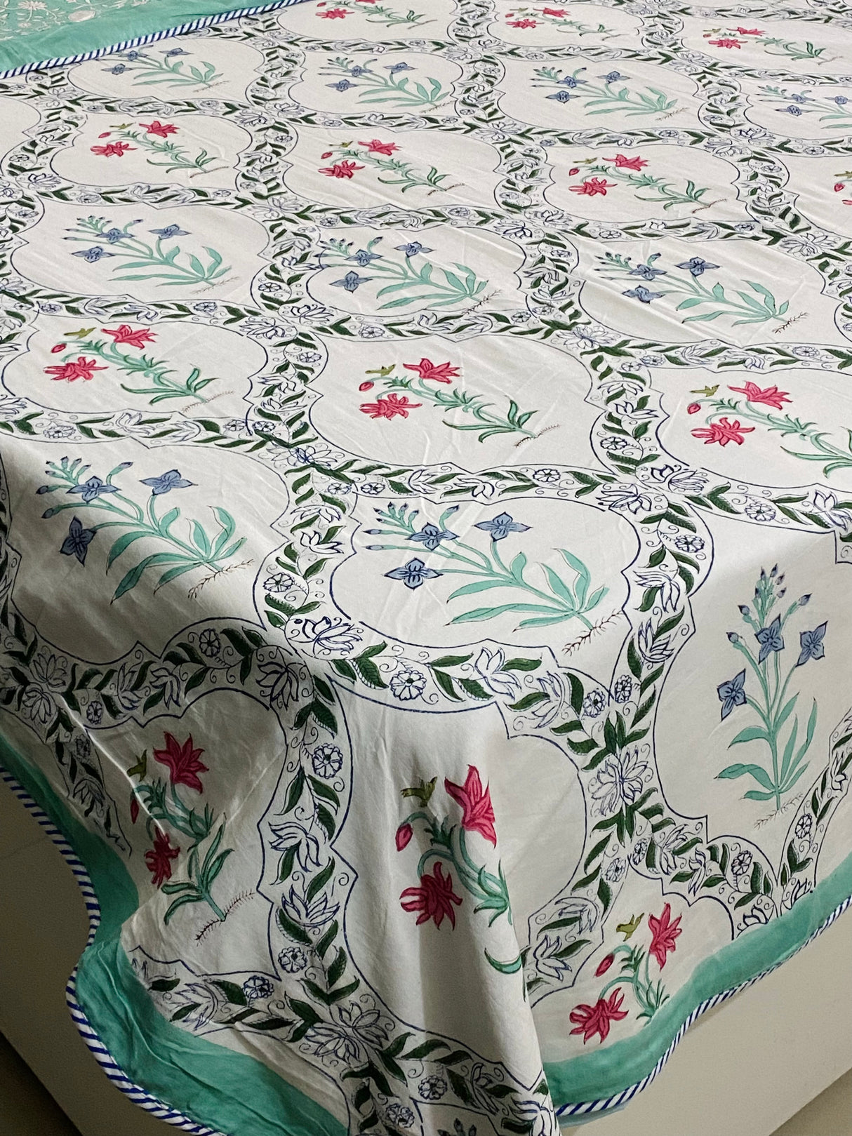 Blockprint Cotton Dohar