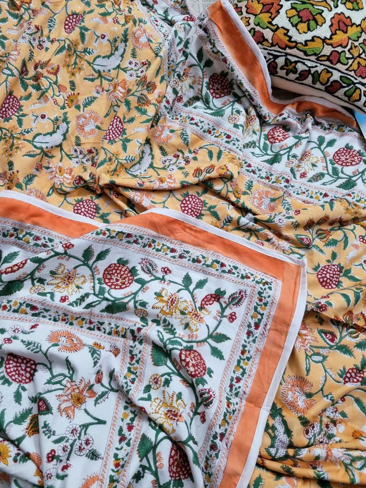 Blockprint Cotton Dohar