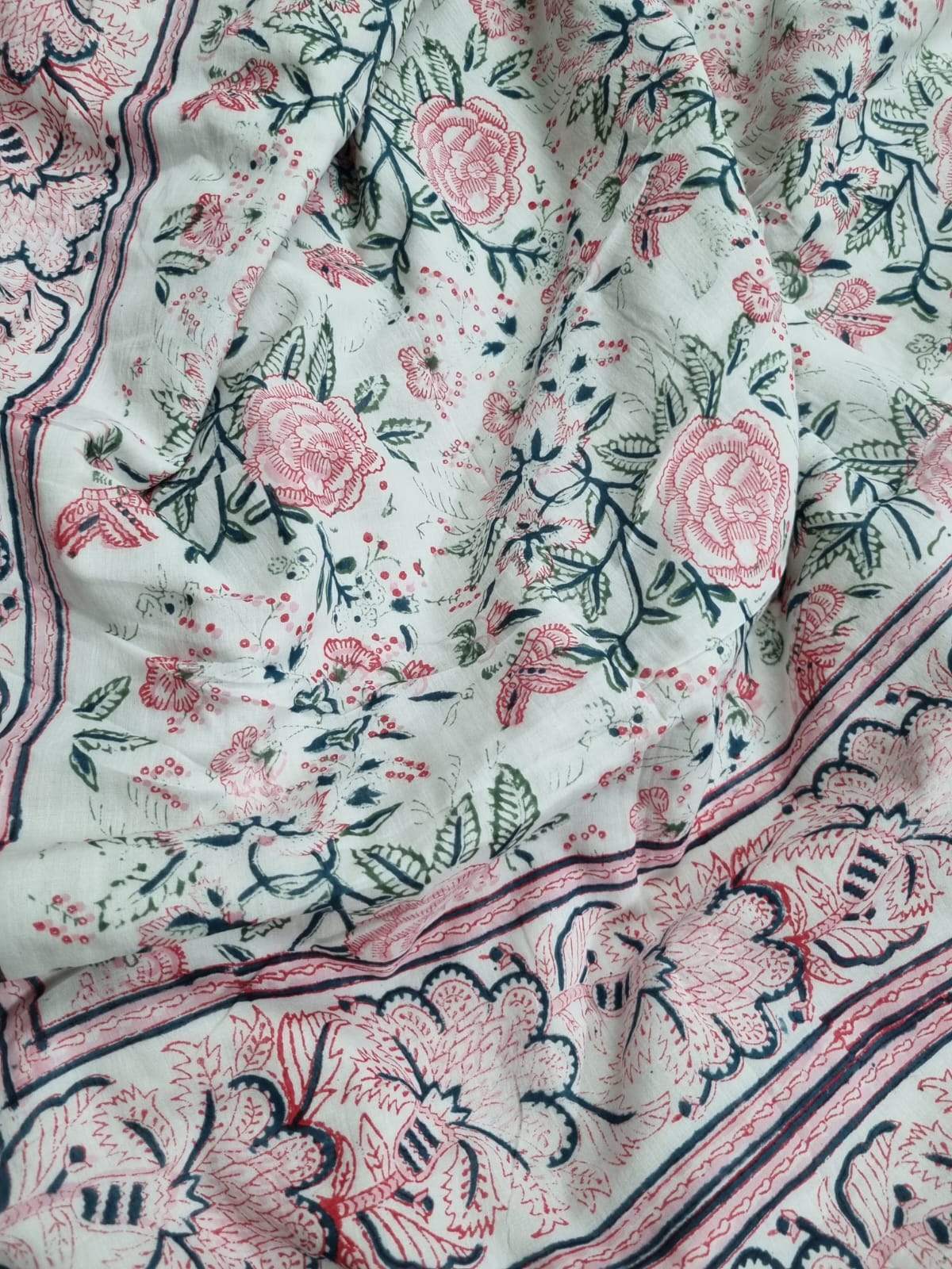 Blockprint Cotton Dohar