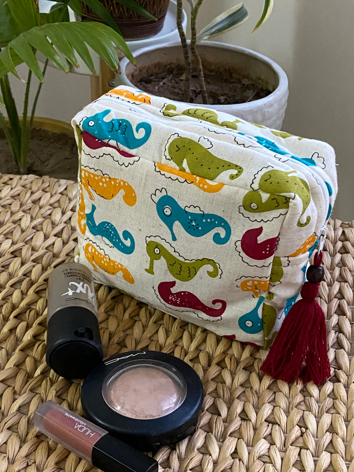 Multipurpose Quilted Pouch