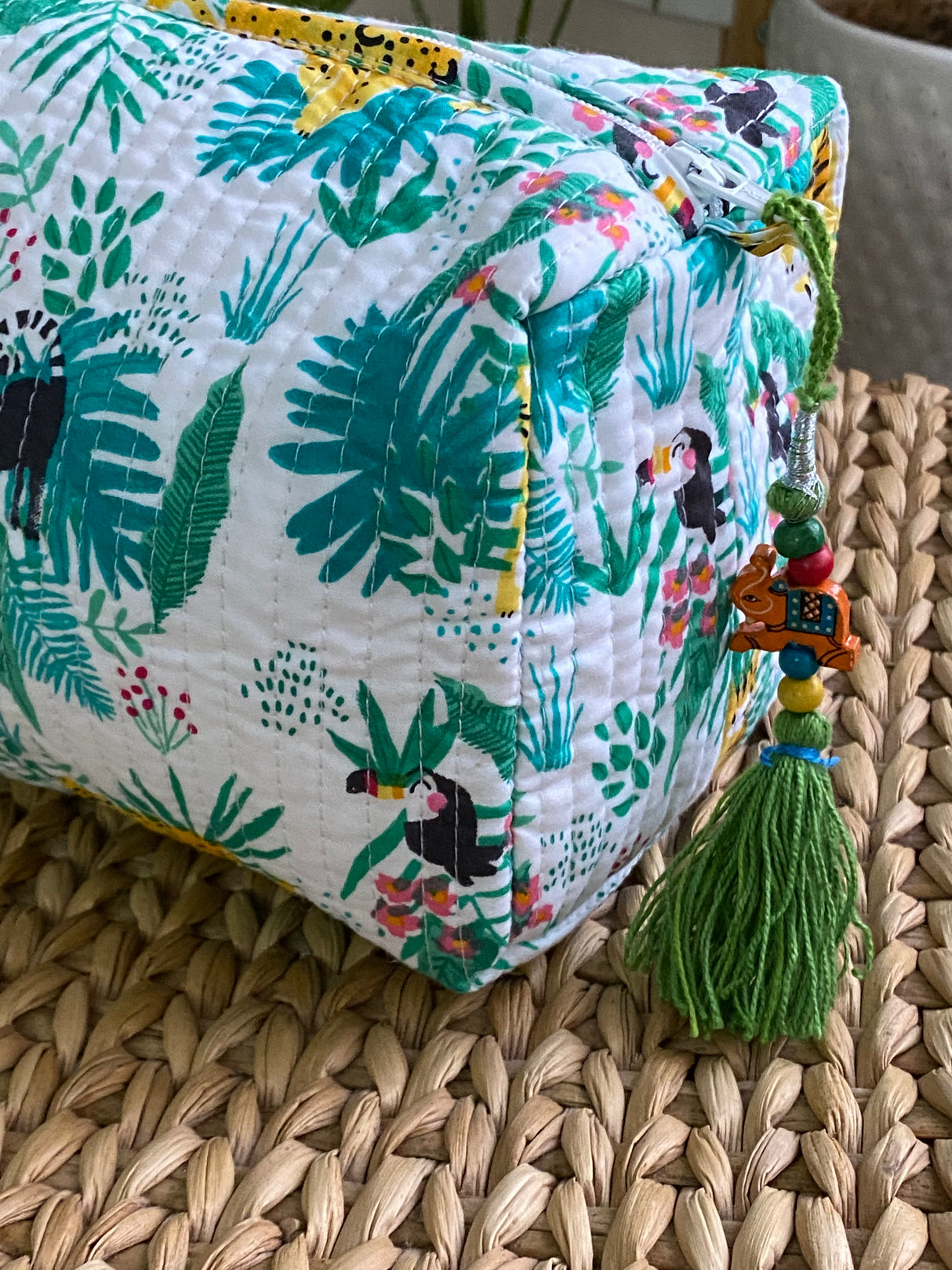 LARGE Multipurpose Quilted Pouch/ Bag