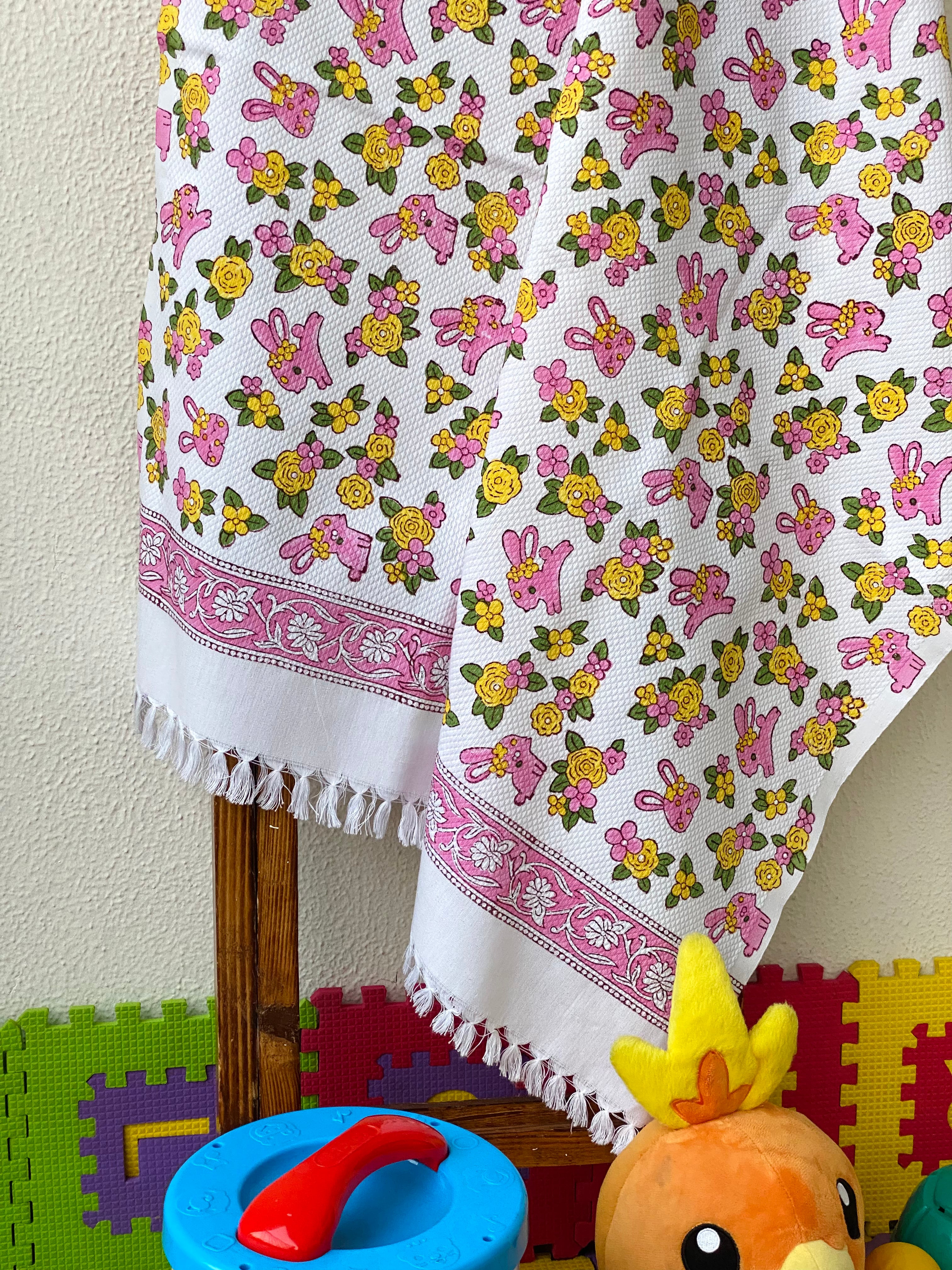 Blockprint Soft Cotton Towel