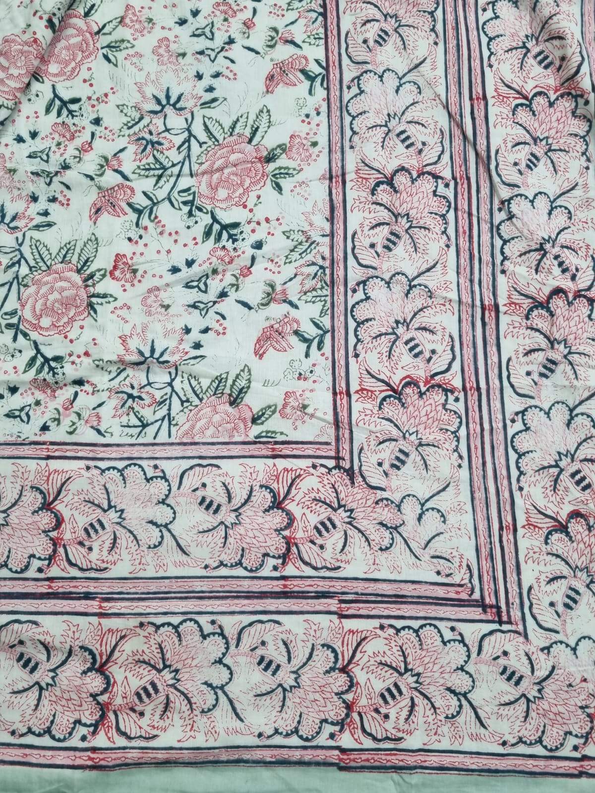 Blockprint Cotton Dohar
