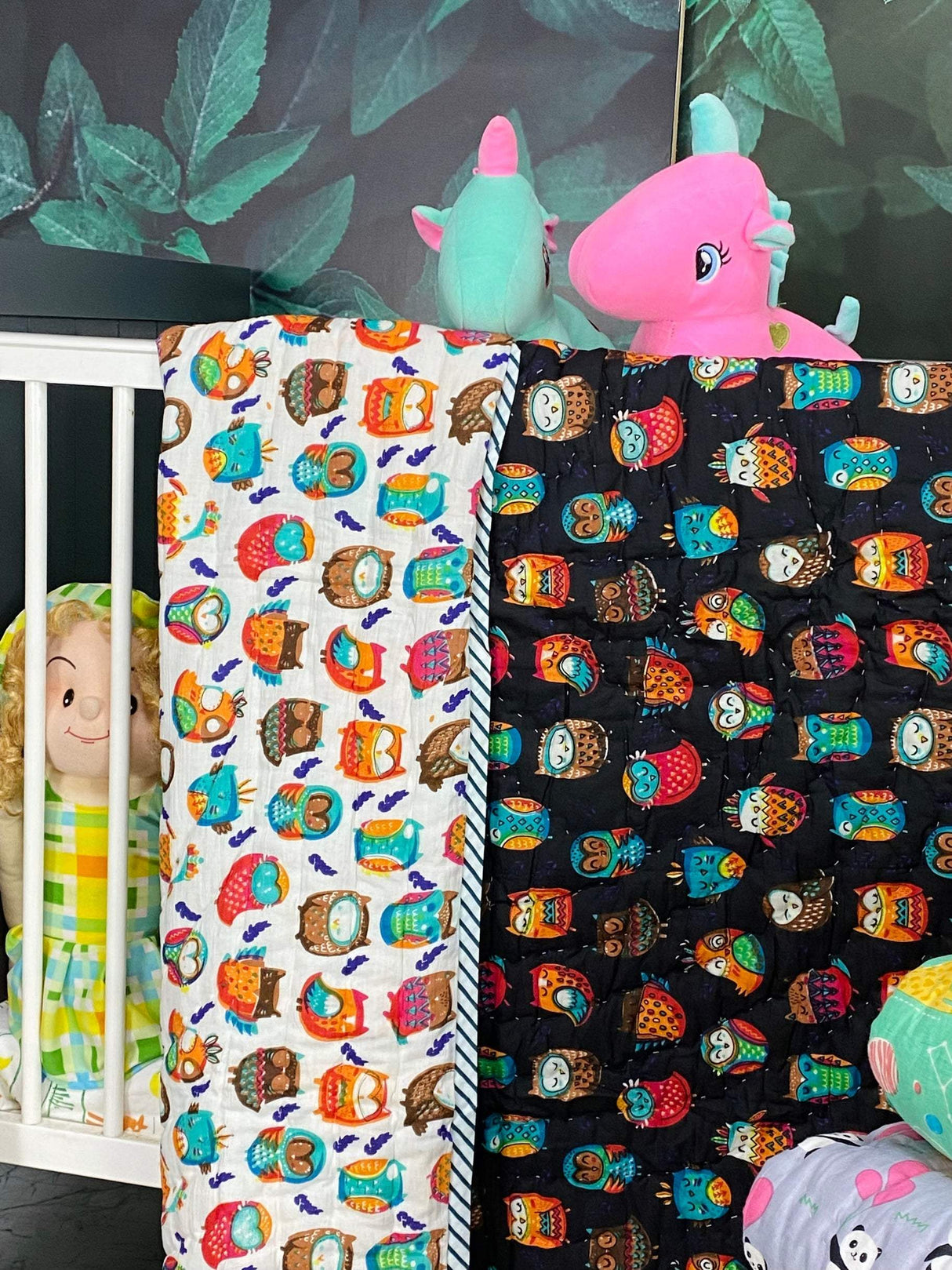 Black & White Owl Quilt