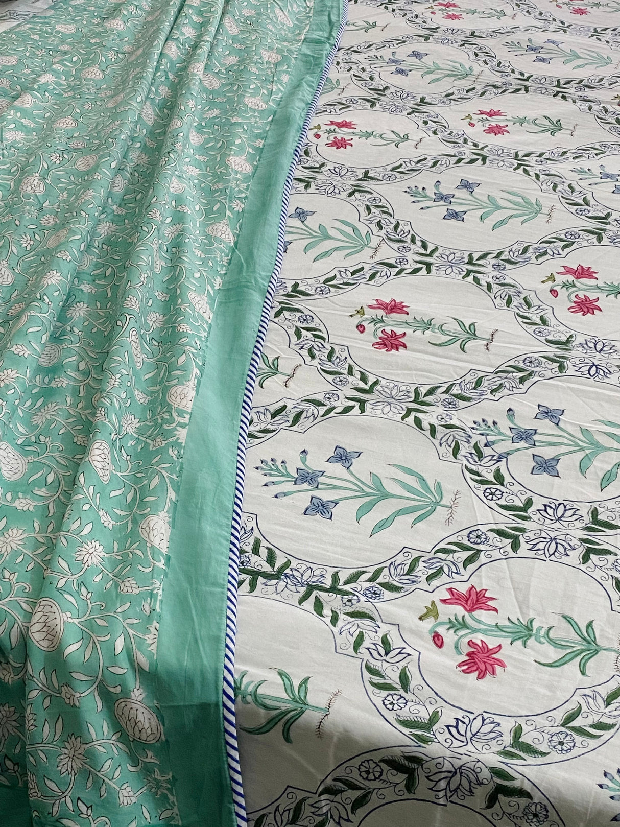 Blockprint Cotton Dohar