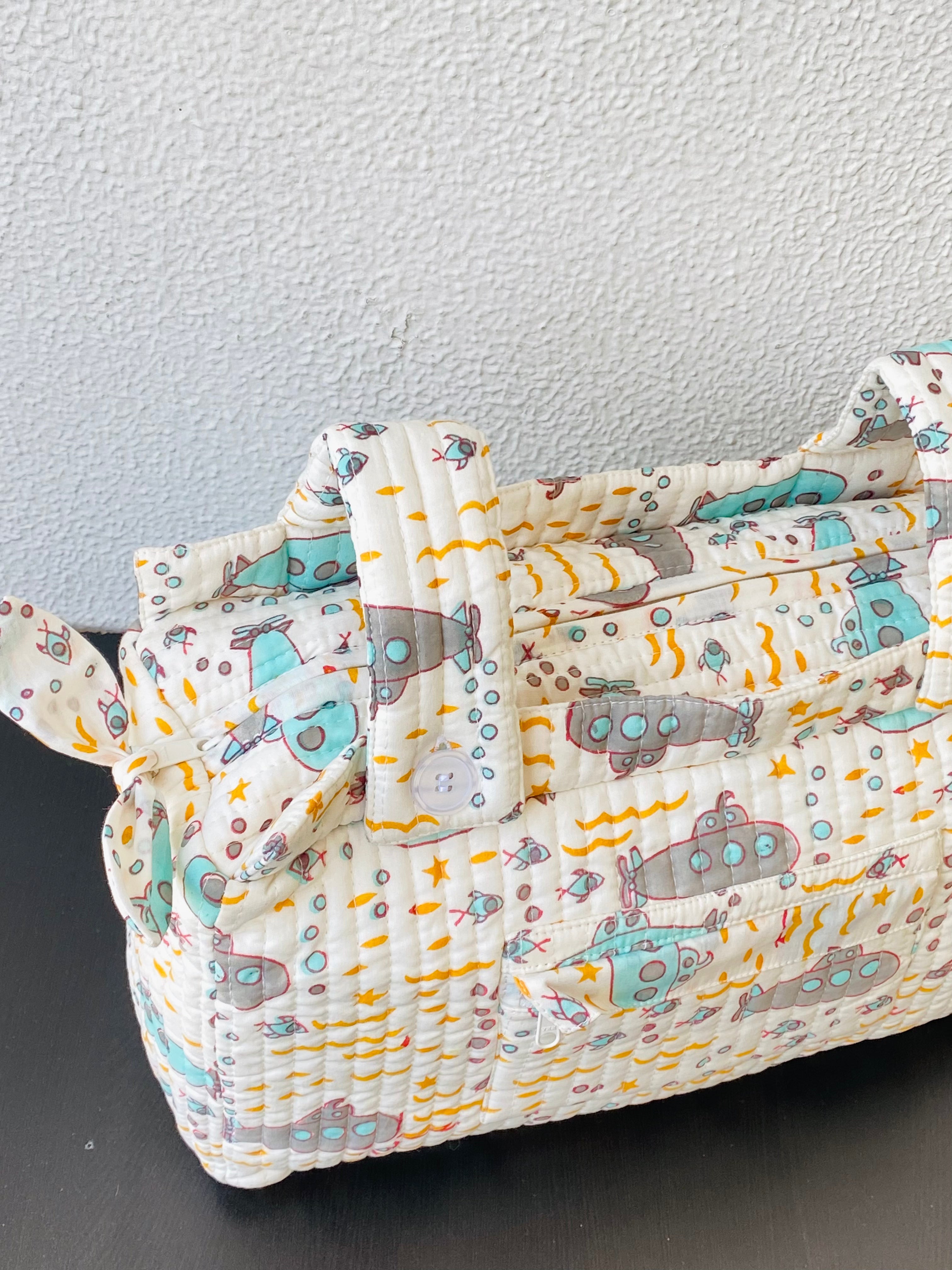 Stroller Organiser Bag- Quilted