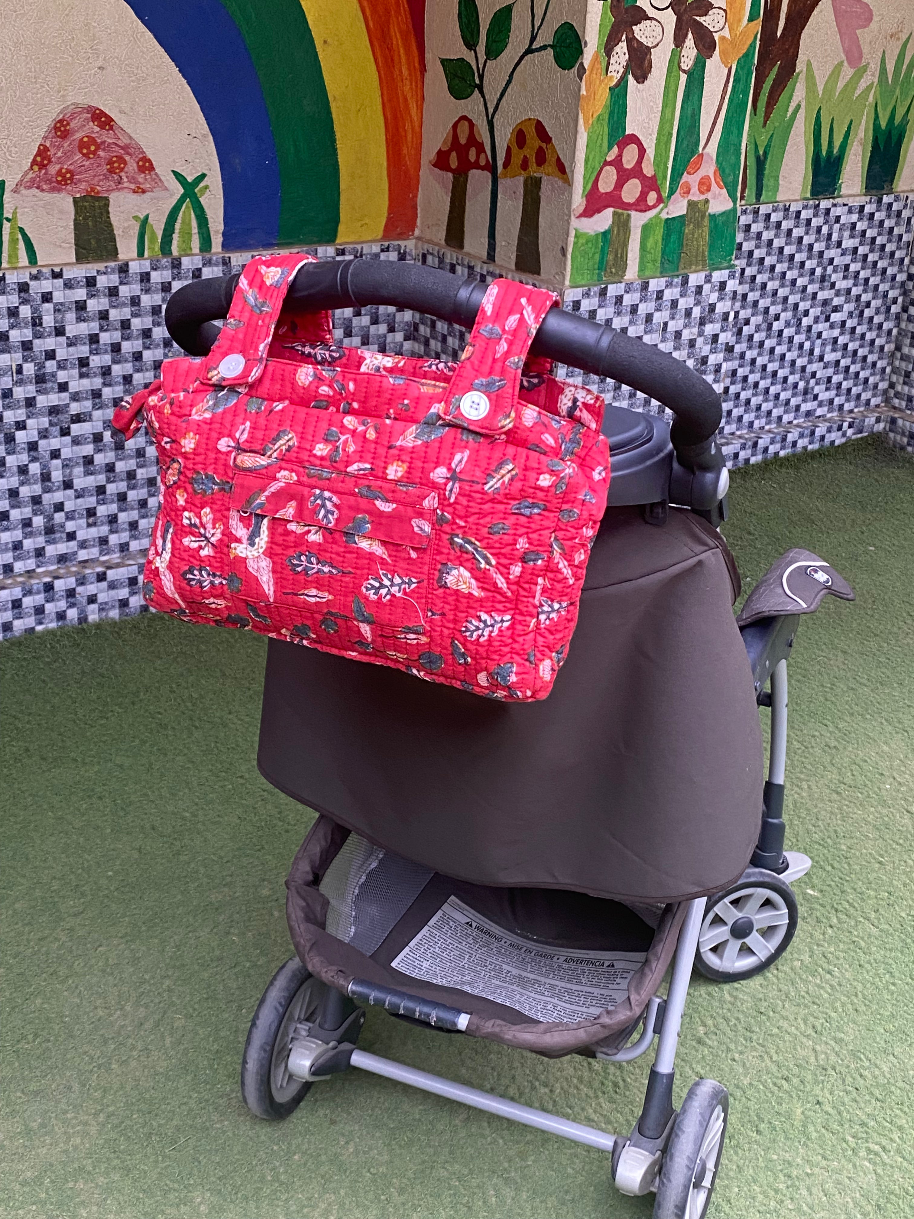 Stroller Organiser Bag- Quilted