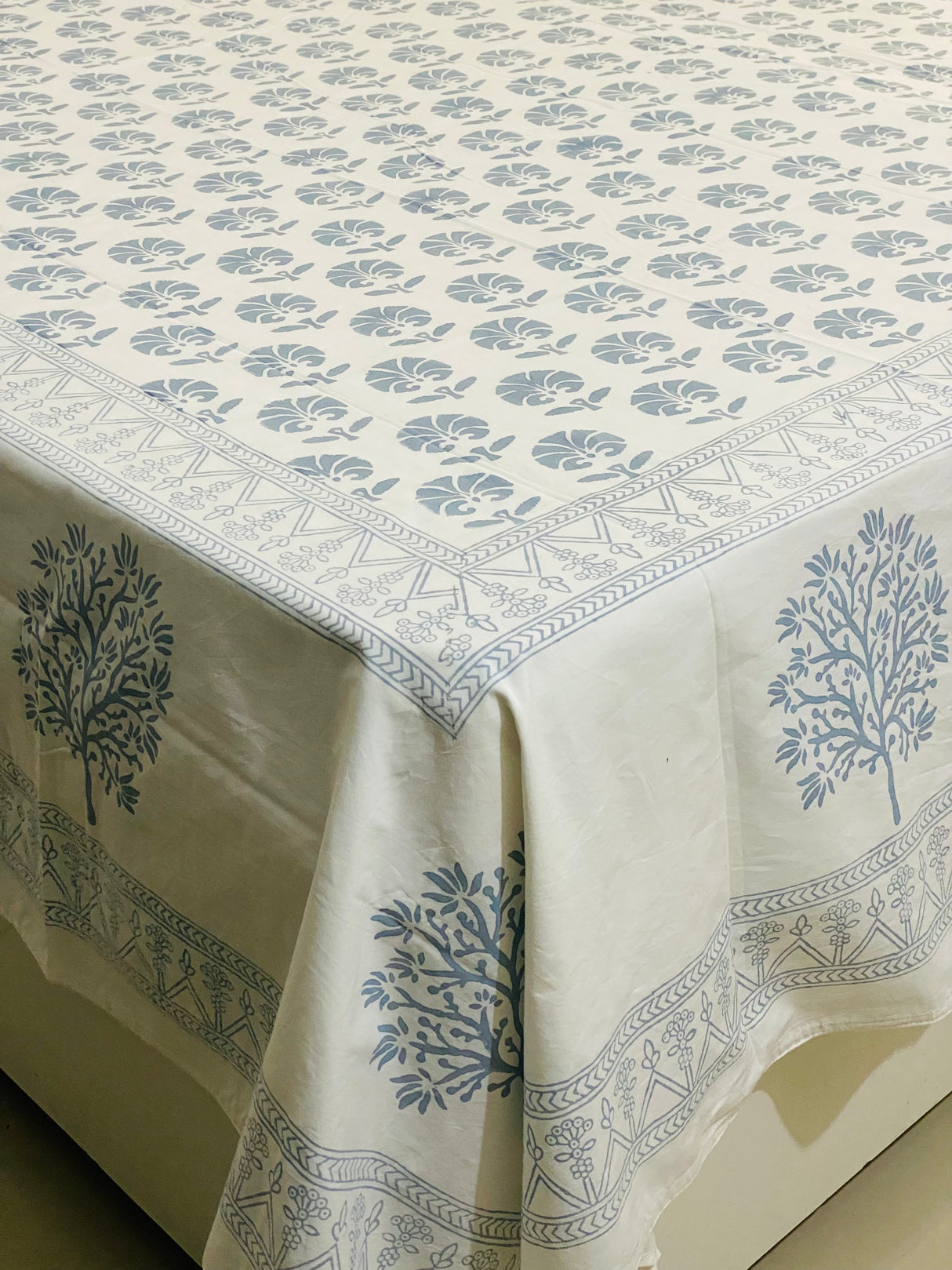 Hand Blockprinted Cotton Bedsheet