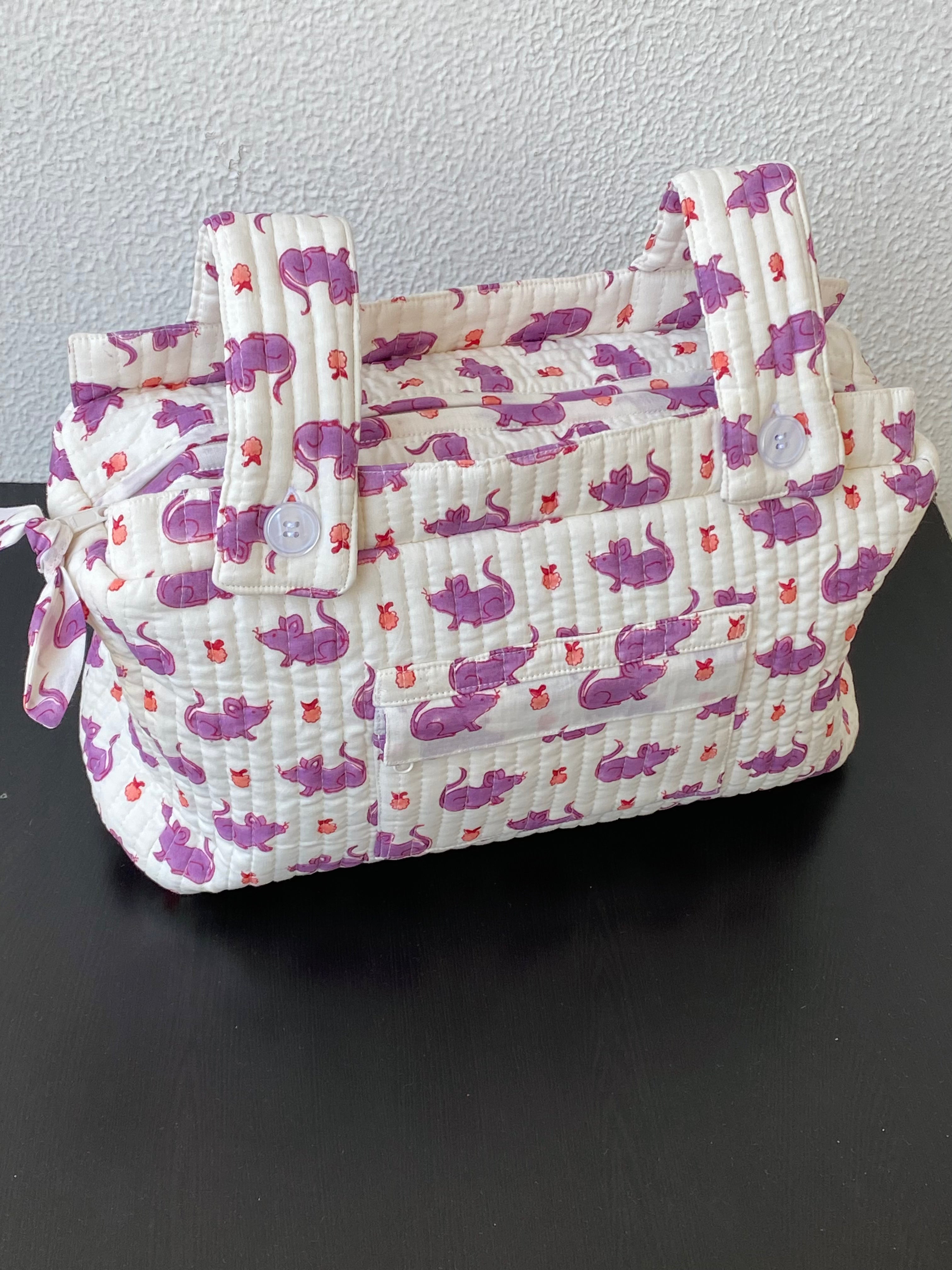 Stroller Organiser Bag- Quilted
