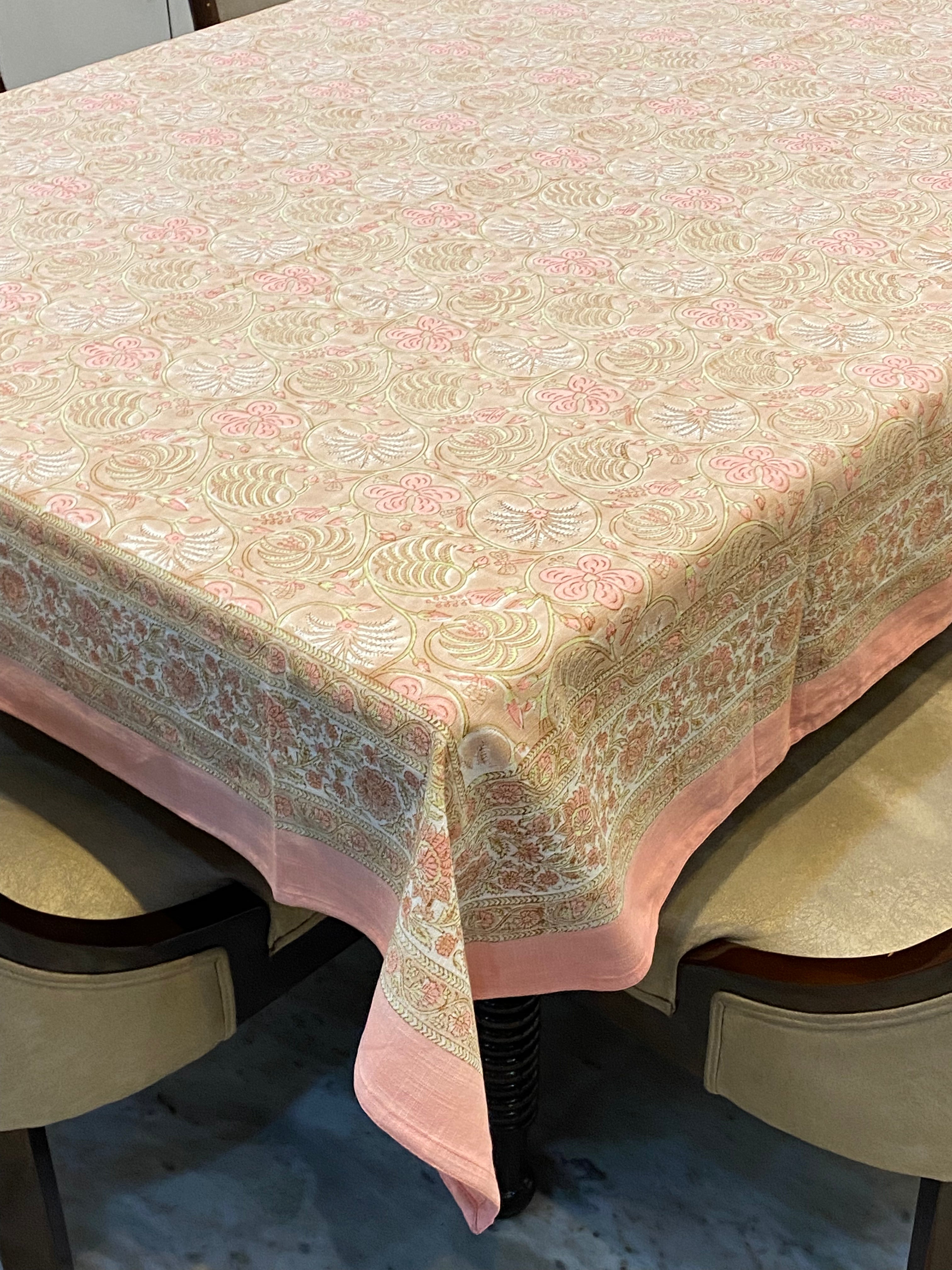 Blockprint Table Cloth 6 Seater (90*60 inches)