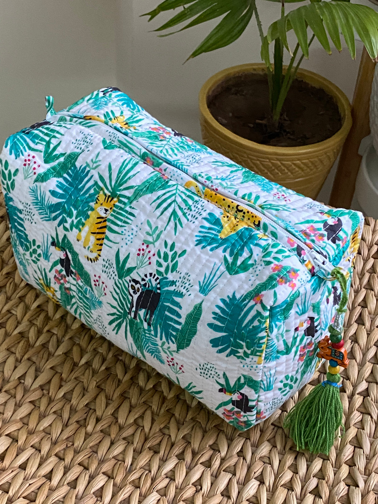 LARGE Multipurpose Quilted Pouch/ Bag