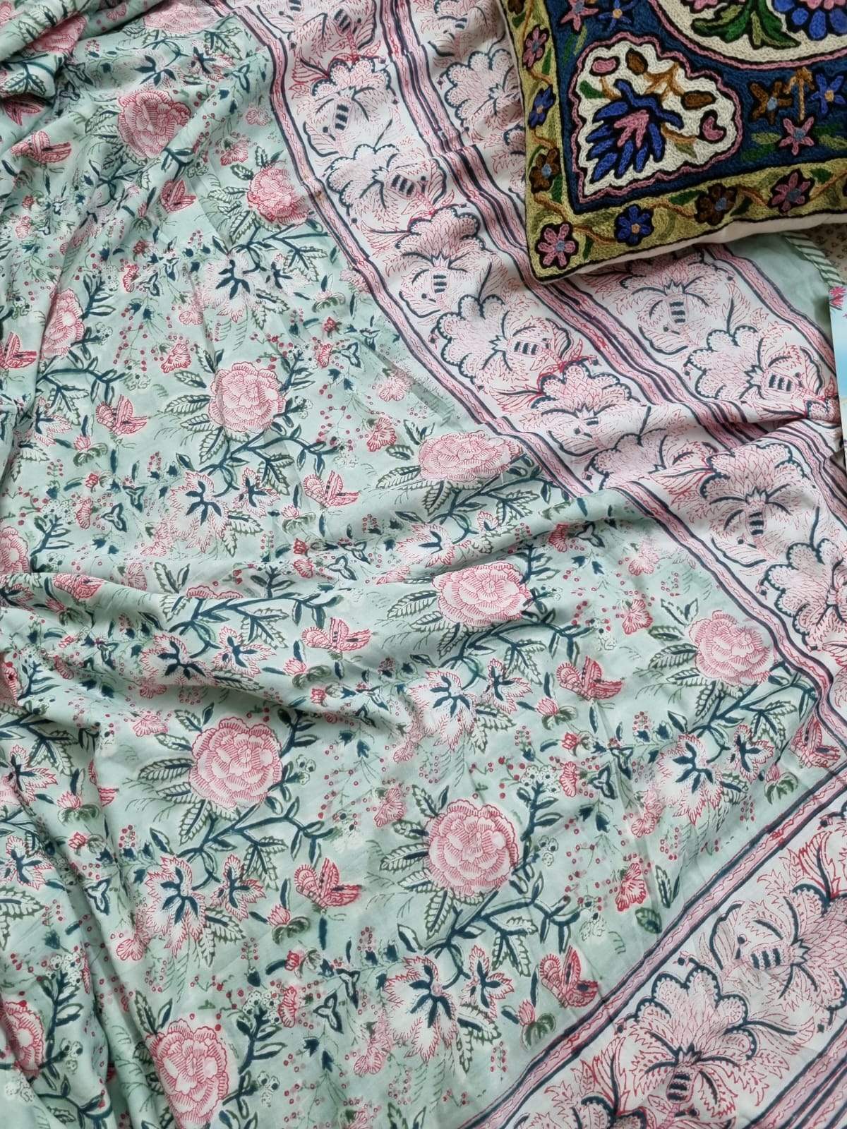 Blockprint Cotton Dohar