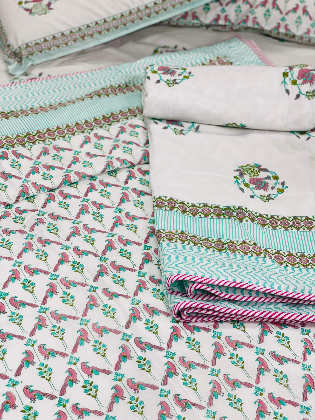 Blockprint Cotton Dohar