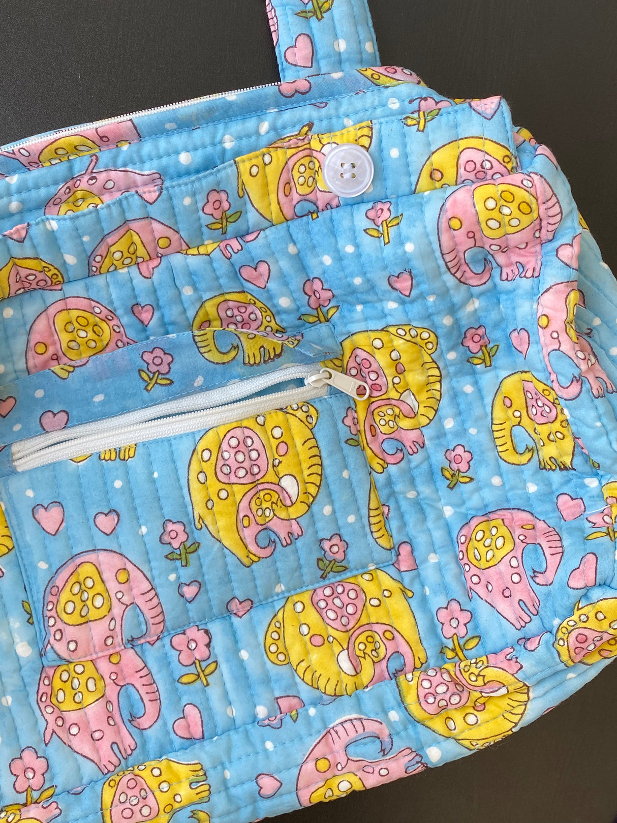 Stroller Organiser Bag- Quilted