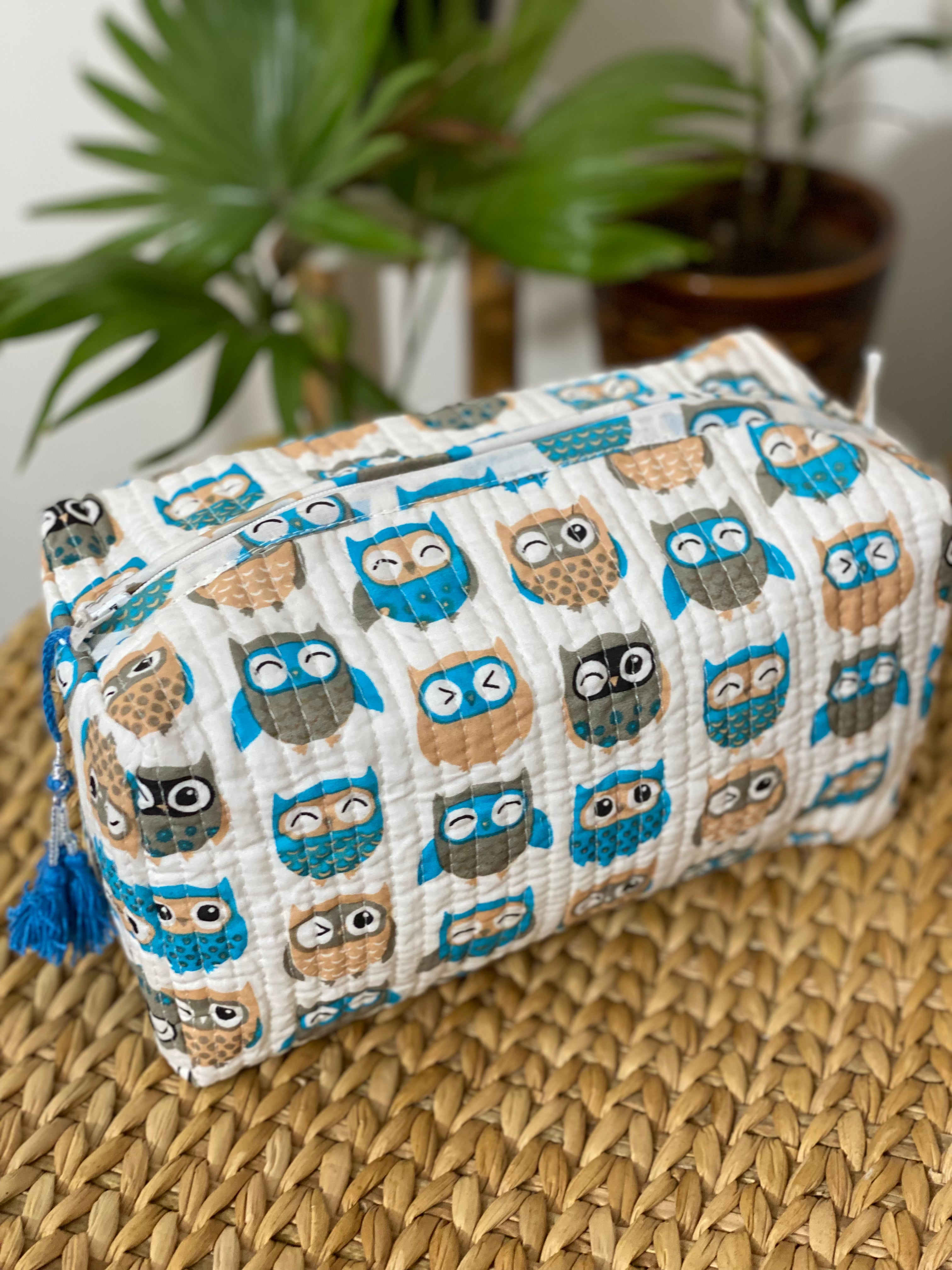 LARGE Multipurpose Quilted Pouch/ Bag