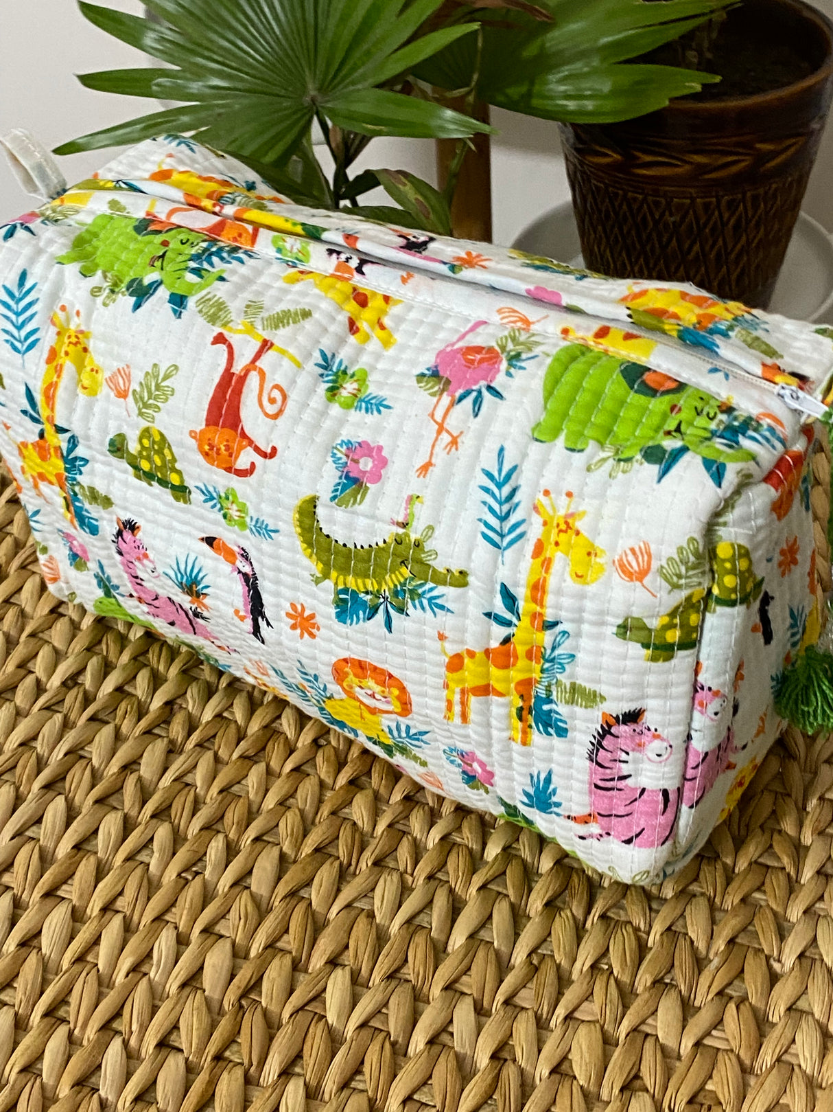 LARGE Multipurpose Quilted Pouch/ Bag