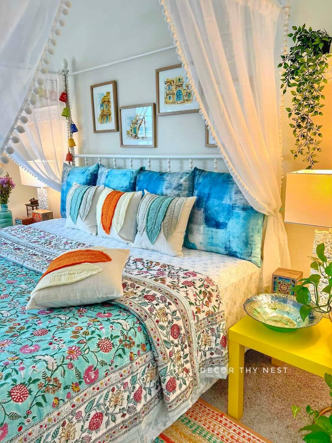 Blockprint Cotton Dohar