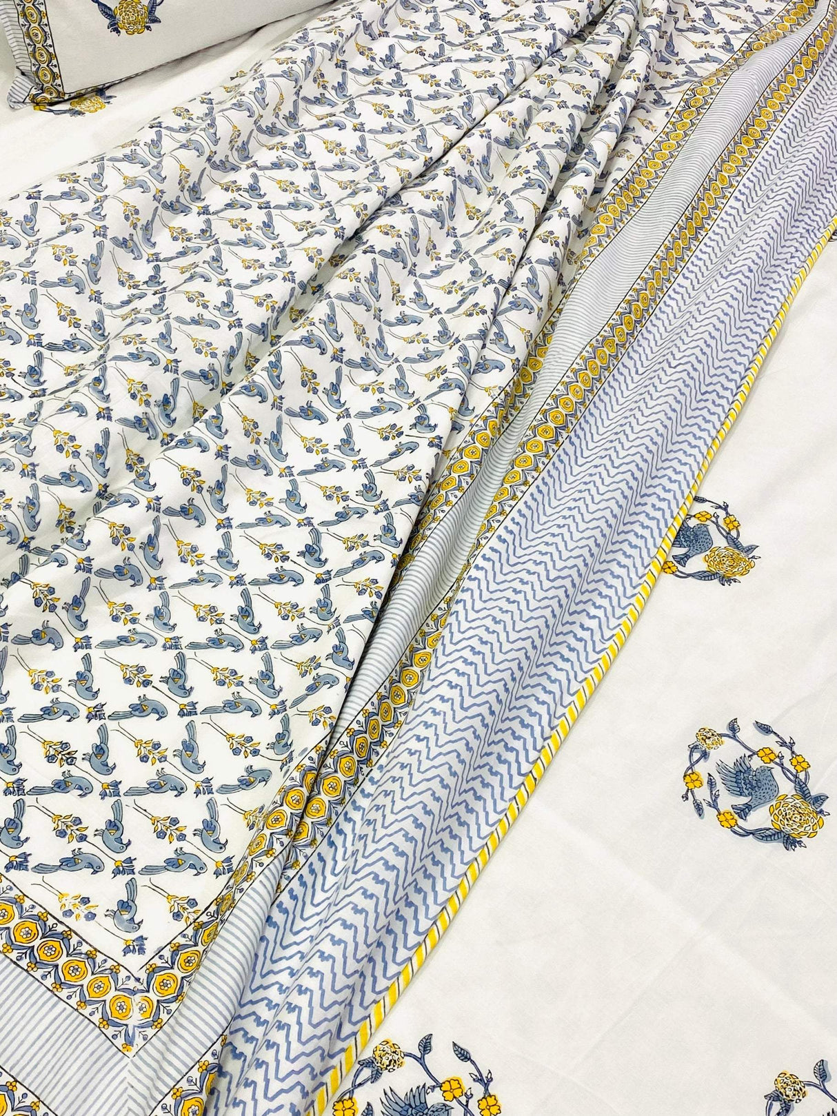 Blockprint Cotton Dohar