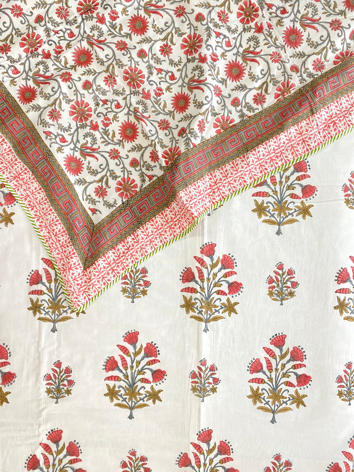 Blockprint Cotton Dohar