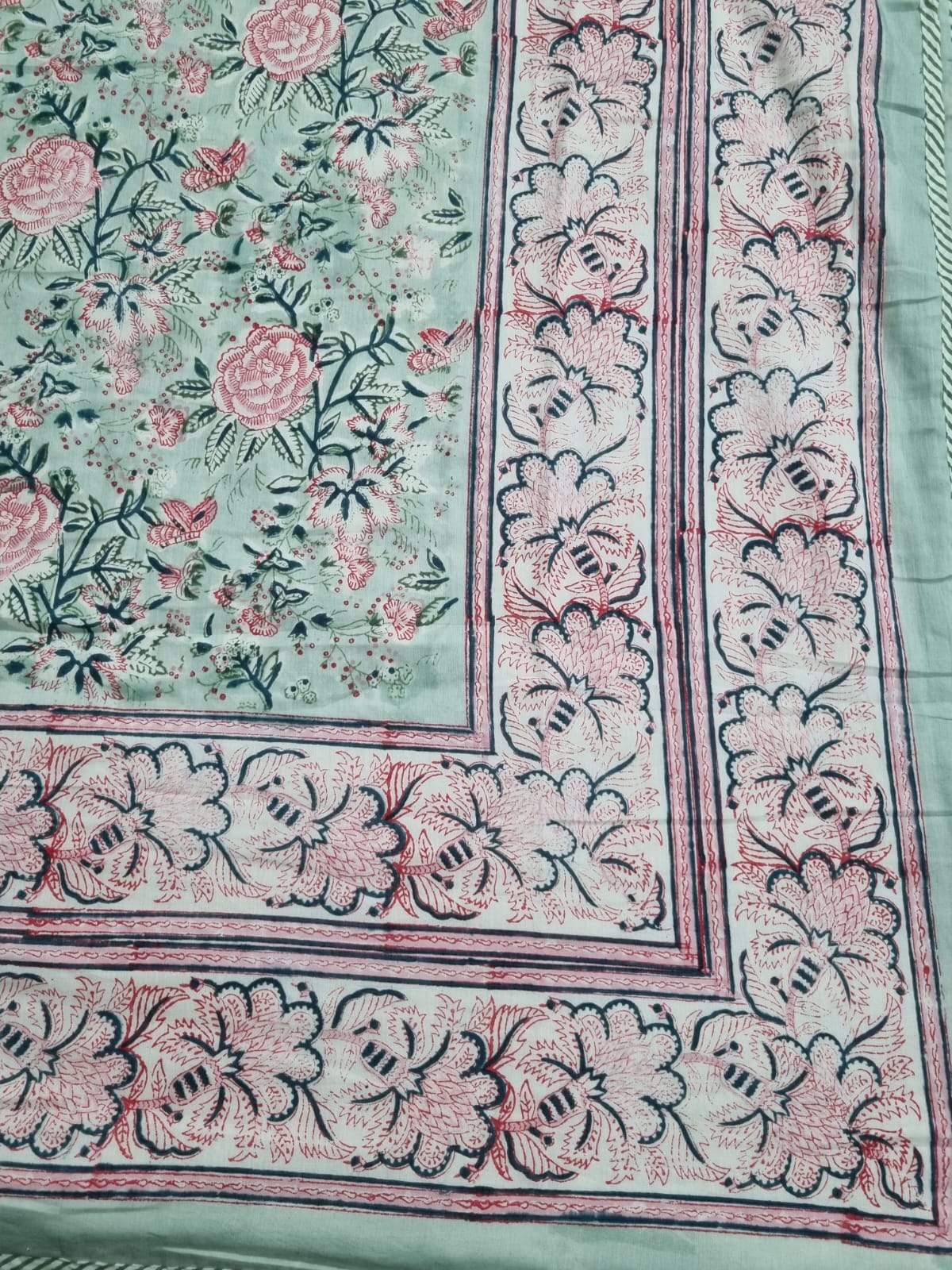Blockprint Cotton Dohar