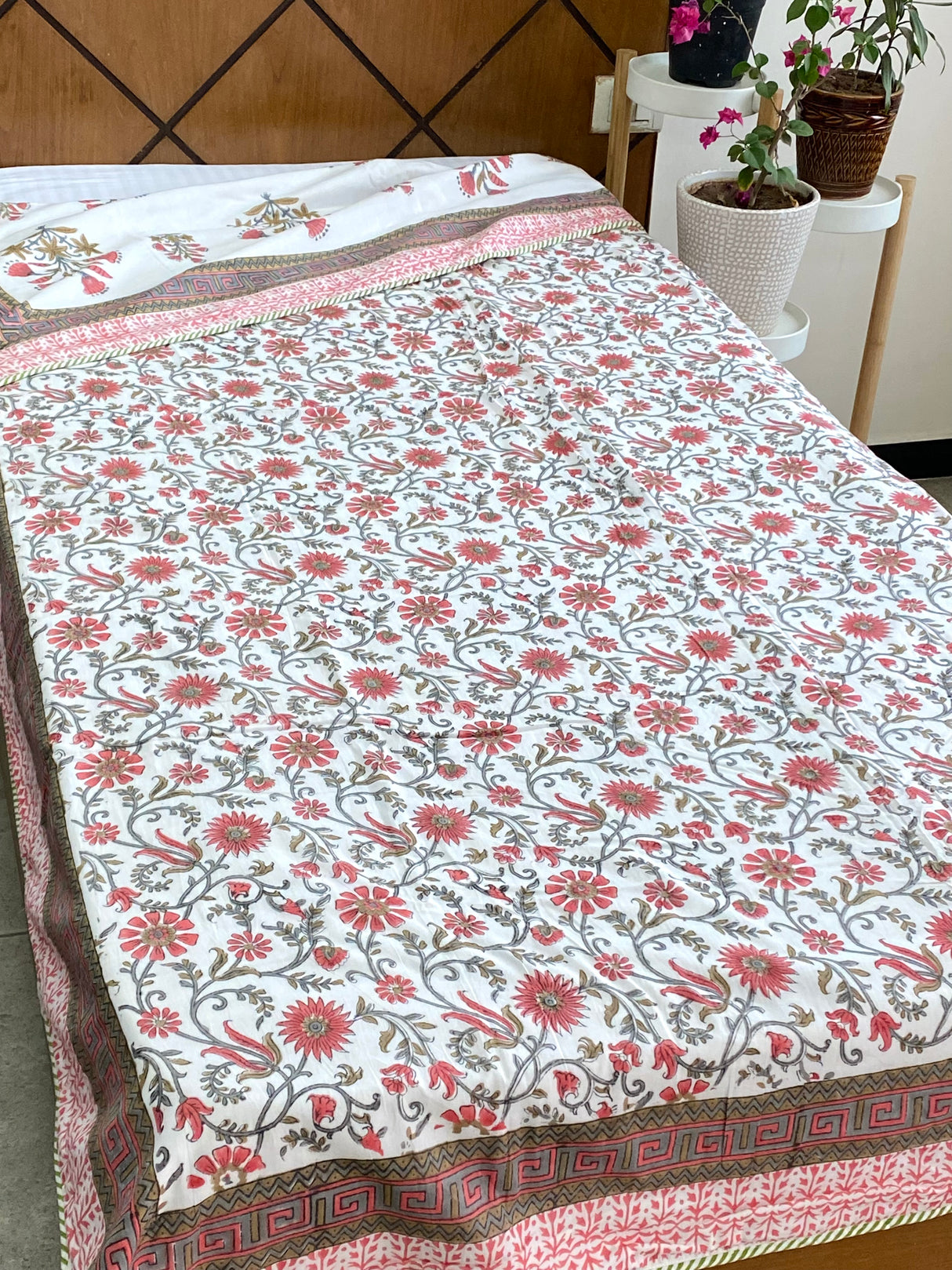 Blockprint Cotton Dohar