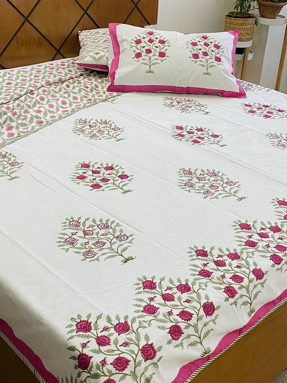 Blockprint Cotton Dohar