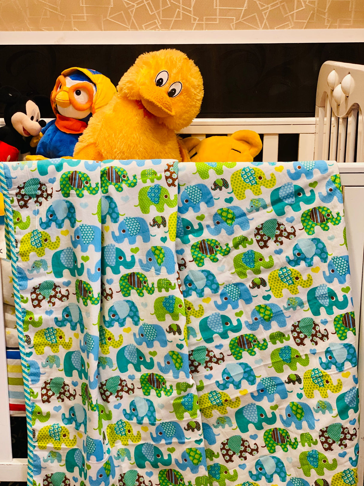 boutique export quality elephant print summer blanket dohar mulmul cotton reversible flannel sustainable handmade jaipur artisans wholesale and retail