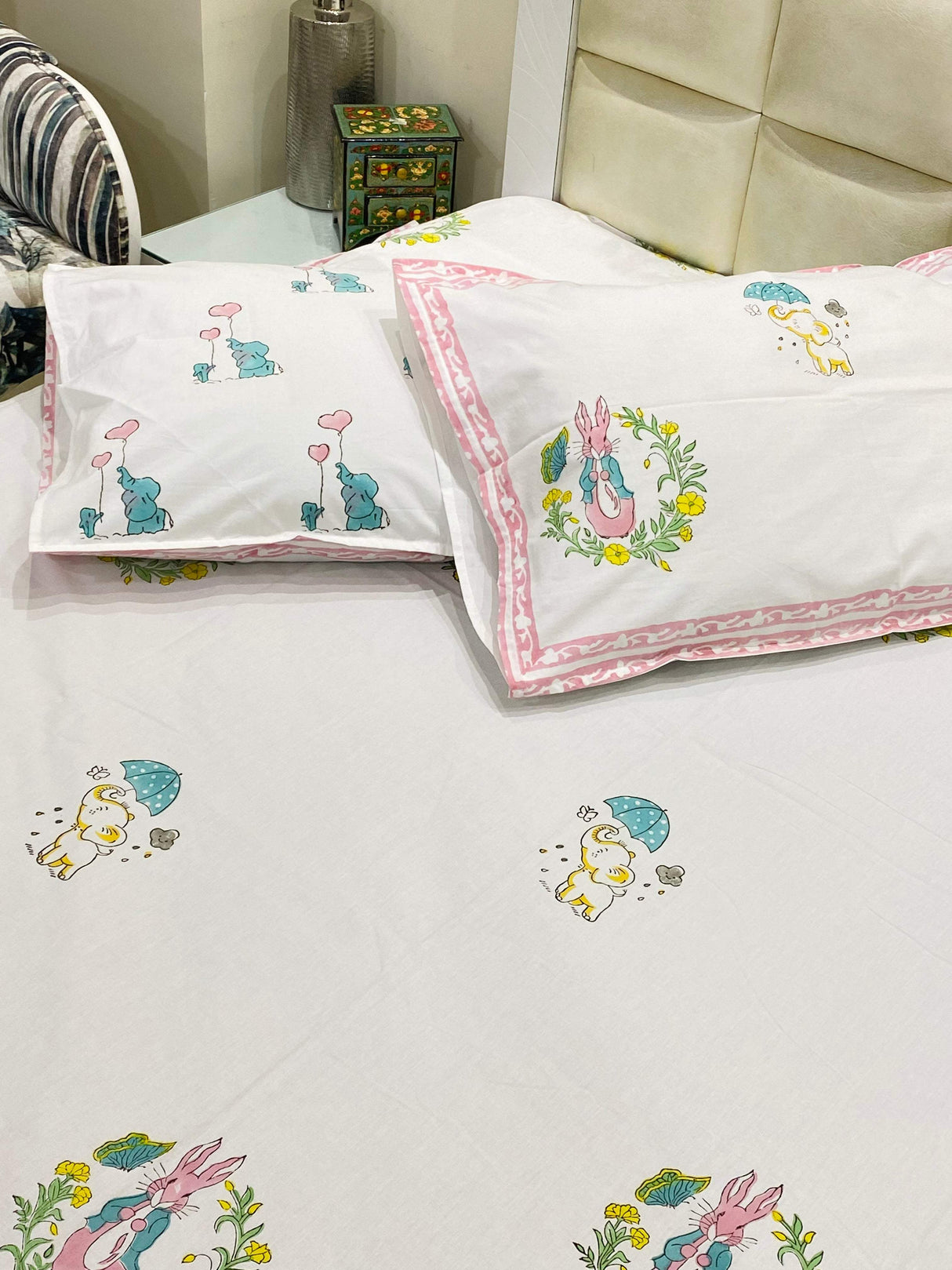 peter-rabbit-blockprint-cotton-bedsheet-close-up