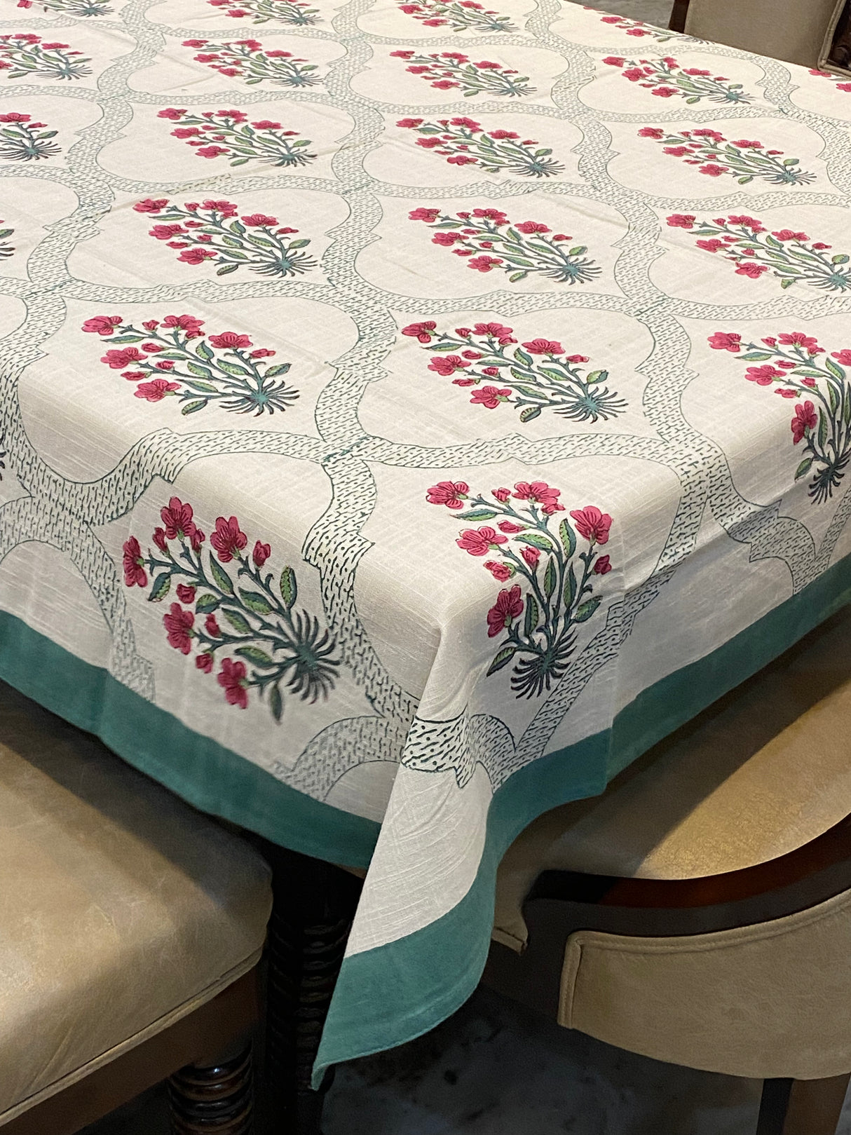 pink-green-floral-theme-table-cloth-4-seater-full-view