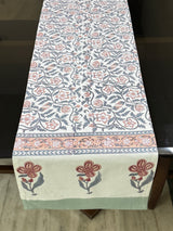 Blockprint Cotton Table Runner