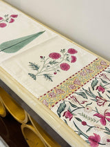 Blockprint Cotton Table Runner