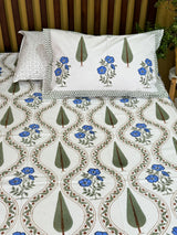 Blockprint Cotton Bedsheet