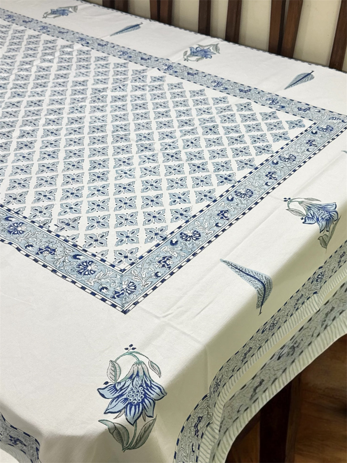 Blockprint Table Cloth 6 Seater (90*60 inches)
