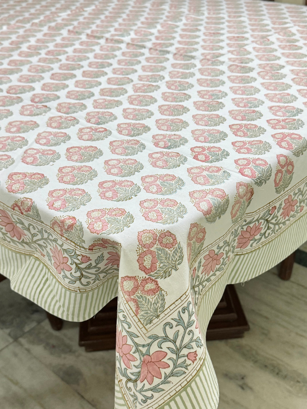 Blockprint Table Cloth 6 Seater (90*60 inches)