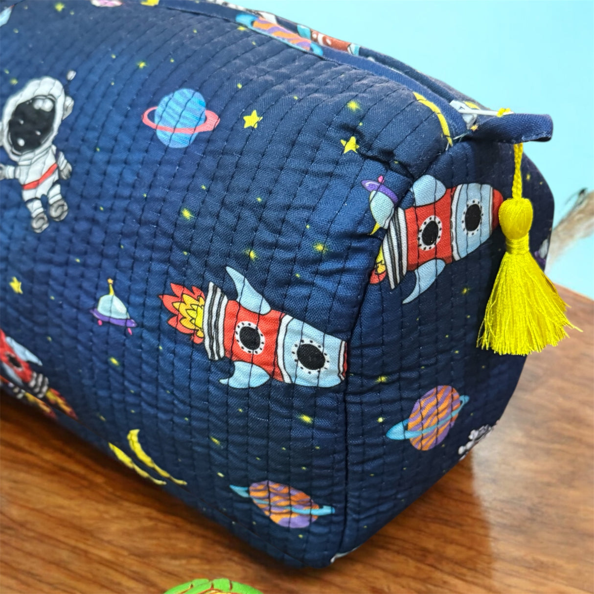 LARGE Multipurpose Quilted Pouch/ Bag