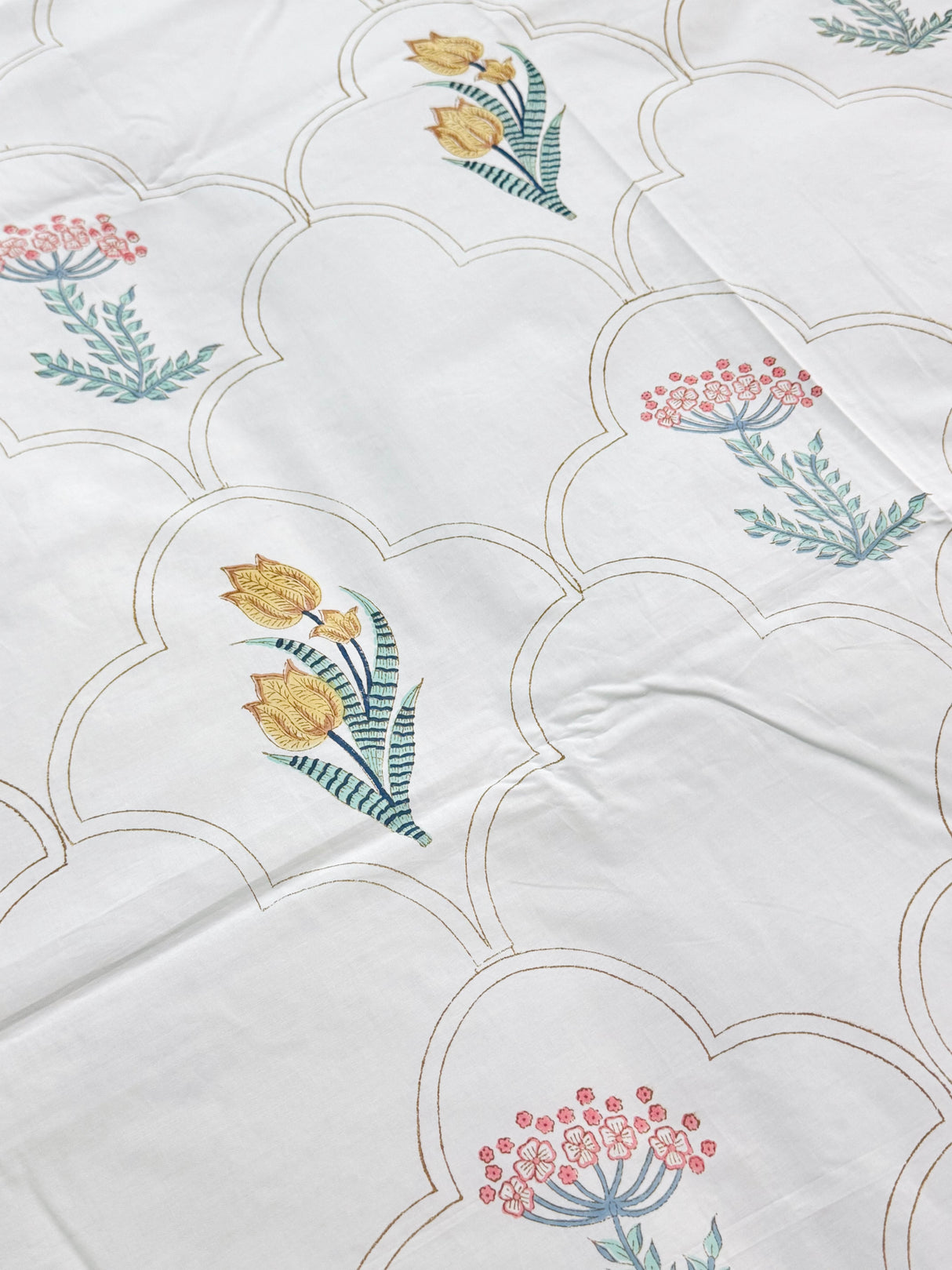 Blockprint Cotton Bedsheet