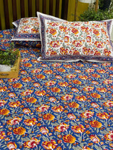 Blockprint Cotton Bedsheet