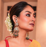 Enchanting Jhumar Earrings with Meenakari