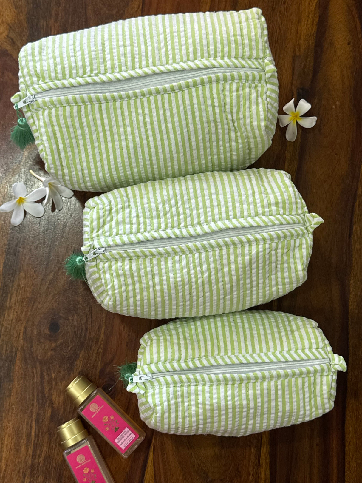 Set of 3 Multipurpose Pouch (large, medium and small)