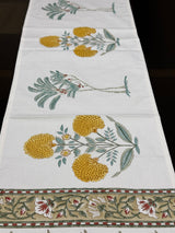 Blockprint Cotton Table Runner