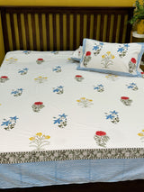 Blockprint Cotton Bedsheet