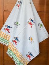 kids-football-bath-towel-mustard-green-border
