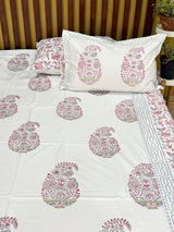 Blockprint Cotton Bedsheet