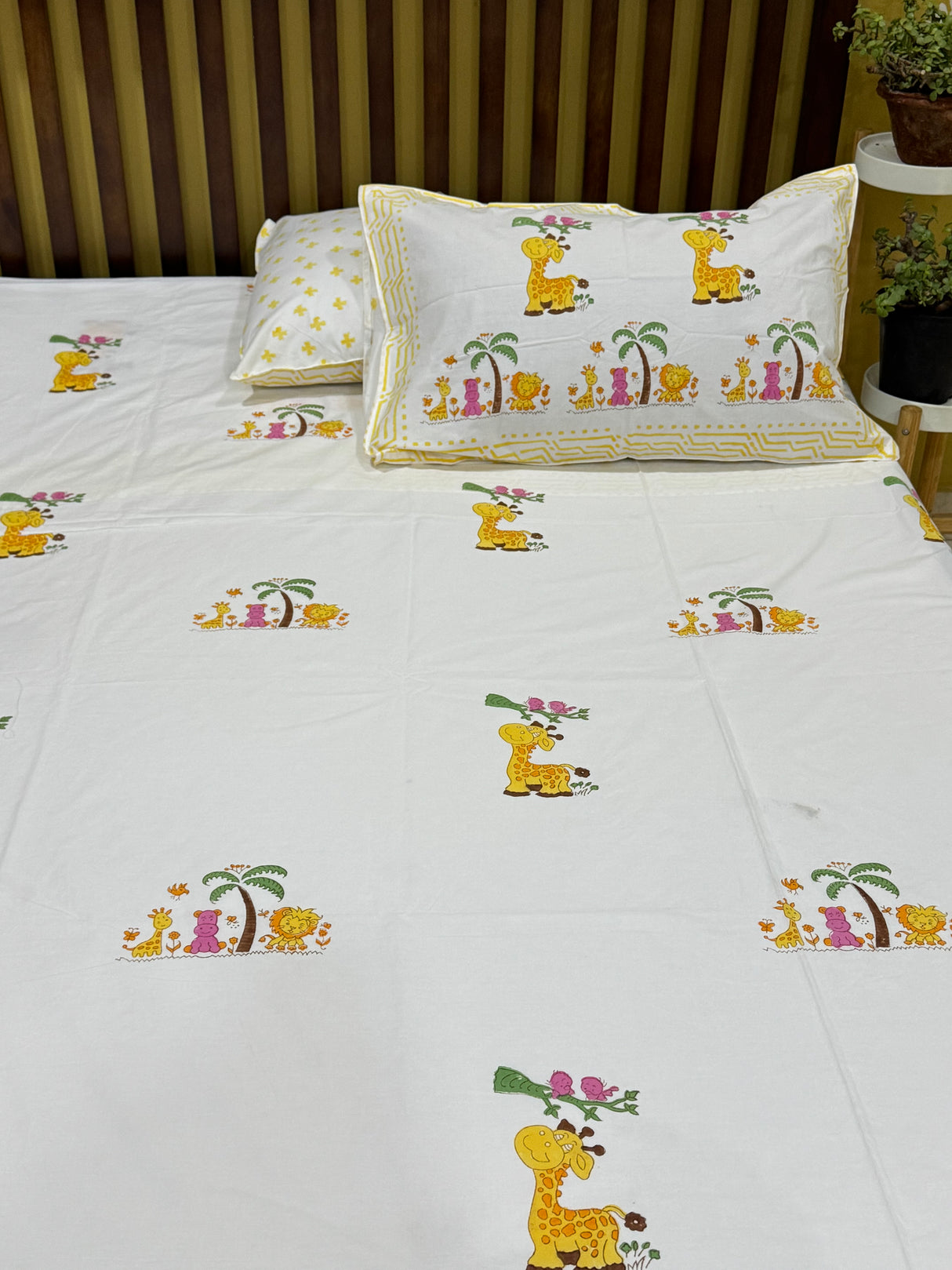 Blockprint Cotton Bedsheet