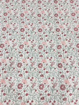 KING Size Quilted Blockprint REVERSIBLE Mulmul Bedcover (108*108 inches)