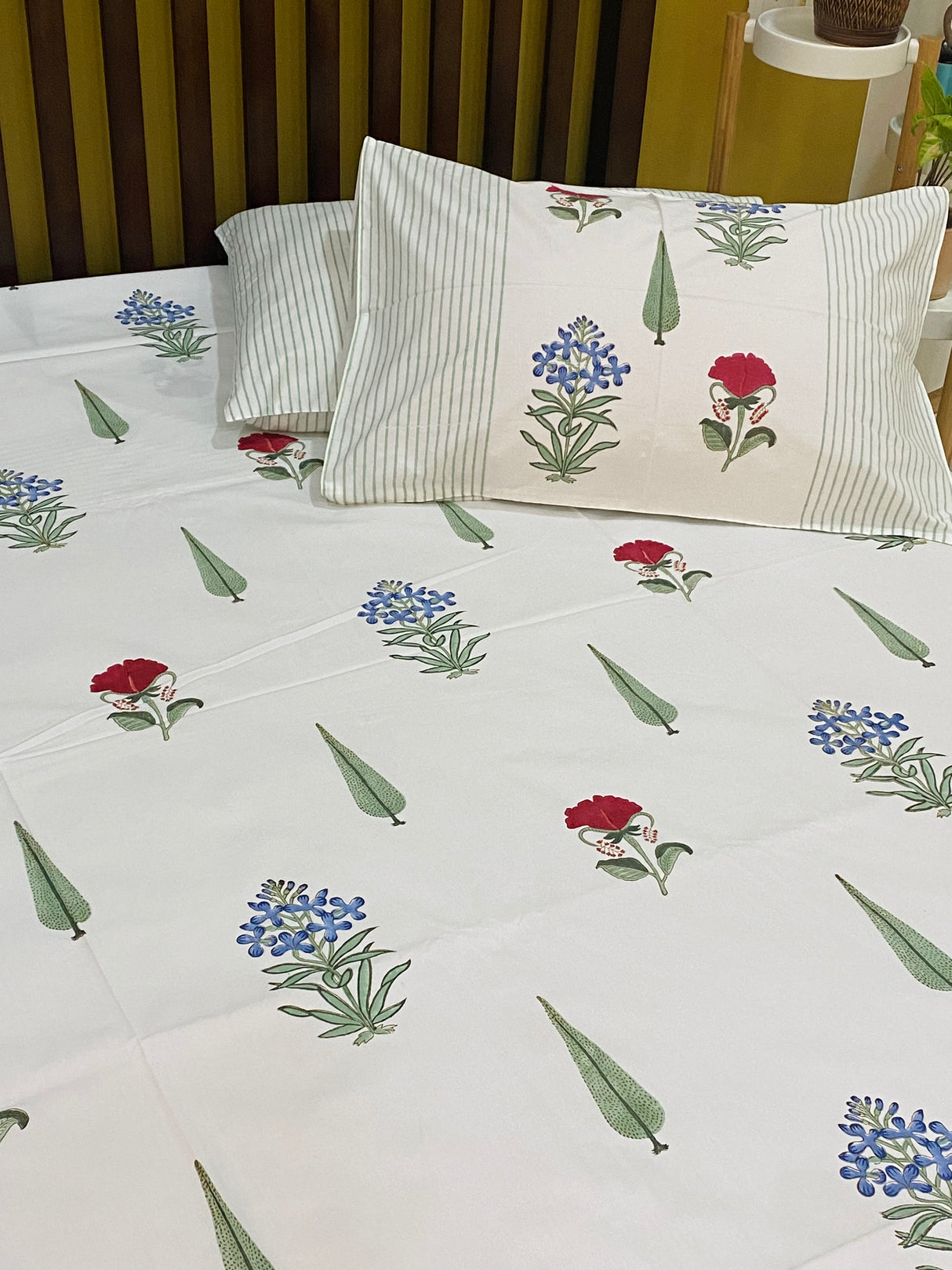 Blockprint Cotton Bedsheet