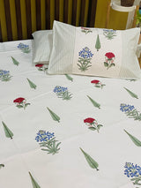 Blockprint Cotton Bedsheet